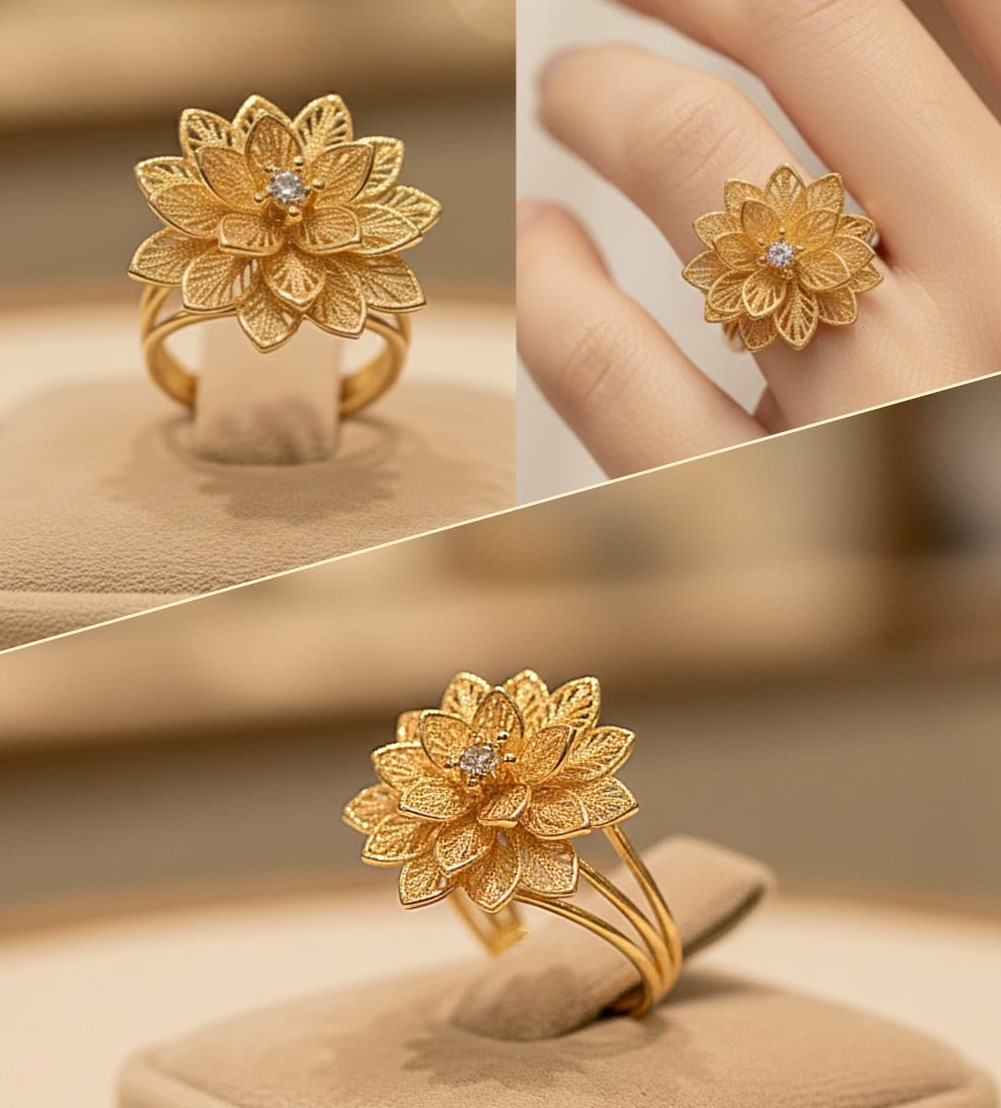 Pure Gold Rings & Jewellery